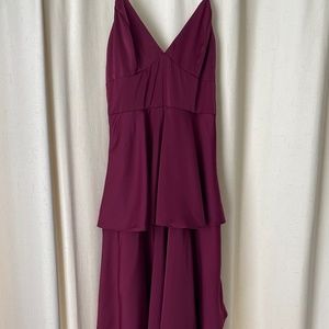 Plum/Purple Long Formal Dress